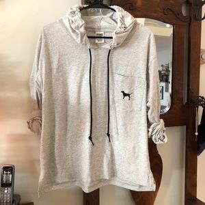Victoria’s Secret pink hooded tee